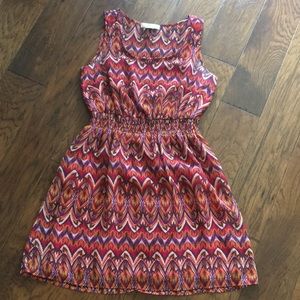 Band of Gypsies size medium dress red and purple